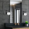 Modern Black Wall Lamp, MDF Body, 60 x 12 x 33 cm, E27 Socket (Max 40W), IP20, Pluggable, Laser-Cut Design, Stylish & Functional Lighting for Any Space
