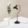 Stylish Table Lamp, Black & Gold, 19 x 29 x 58 cm | Metal Body with 16 cm Cap, E27 Socket, Max 40W | Perfect for Modern, Industrial & Scandinavian Decor | 200 cm Cable, IP20 Rated