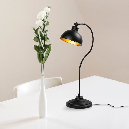 Modern Black Wall Lamp, MDF Body, 60 x 12 x 33 cm, E27 Socket (Max 40W), IP20, Pluggable, Laser-Cut Design, Stylish & Functional Lighting for Any Space