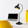 Modern Black Wall Lamp, MDF Body, 60 x 12 x 33 cm, E27 Socket (Max 40W), IP20, Pluggable, Laser-Cut Design, Stylish & Functional Lighting for Any Space