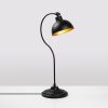 Modern Black Wall Lamp, MDF Body, 60 x 12 x 33 cm, E27 Socket (Max 40W), IP20, Pluggable, Laser-Cut Design, Stylish & Functional Lighting for Any Space
