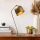 Elegant Gold Table Lamp, Metal Body, 18 x 30 x 56 cm | 17 cm Diameter Cap, E14 Socket, Max 40W | Perfect for Modern & Scandinavian Decor, Stylish Lighting for Home & Office Spaces