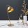 Elegant Copper Table Lamp, Metal Body, 18 x 26 x 54 cm | 18 cm Diameter Cap, 200 cm Cable | IP20, E14 Socket, Max 40W | Modern Glam Design for Home & Office, Scandinavian Style Accent Lighting