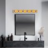 Modern Black Wall Lamp, MDF Body, 60 x 12 x 33 cm, E27 Socket (Max 40W), IP20, Pluggable, Laser-Cut Design, Stylish & Functional Lighting for Any Space