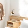 Modern Black Wall Lamp, MDF Body, 60 x 12 x 33 cm, E27 Socket (Max 40W), IP20, Pluggable, Laser-Cut Design, Stylish & Functional Lighting for Any Space
