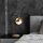 Modern Table Lamp with Metal Body & Glass Cap, Gold Finish, 18 x 25 x 53 cm | E14 Socket, Max 40W, 200 cm Cable | Stylish Scandinavian Design for Home & Office, IP20 Rated, Elegant & Functional