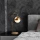Modern Black Wall Lamp, MDF Body, 60 x 12 x 33 cm, E27 Socket (Max 40W), IP20, Pluggable, Laser-Cut Design, Stylish & Functional Lighting for Any Space
