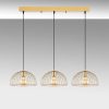 Modern Black Wall Lamp, MDF Body, 60 x 12 x 33 cm, E27 Socket (Max 40W), IP20, Pluggable, Laser-Cut Design, Stylish & Functional Lighting for Any Space