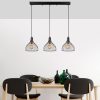 Modern Black Wall Lamp, MDF Body, 60 x 12 x 33 cm, E27 Socket (Max 40W), IP20, Pluggable, Laser-Cut Design, Stylish & Functional Lighting for Any Space