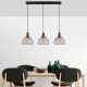 Modern Black Wall Lamp, MDF Body, 60 x 12 x 33 cm, E27 Socket (Max 40W), IP20, Pluggable, Laser-Cut Design, Stylish & Functional Lighting for Any Space