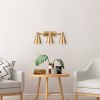 Modern Black Wall Lamp, MDF Body, 60 x 12 x 33 cm, E27 Socket (Max 40W), IP20, Pluggable, Laser-Cut Design, Stylish & Functional Lighting for Any Space
