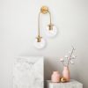 Modern Black Wall Lamp, MDF Body, 60 x 12 x 33 cm, E27 Socket (Max 40W), IP20, Pluggable, Laser-Cut Design, Stylish & Functional Lighting for Any Space