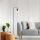 Modern Black Wall Lamp, MDF Body, 60 x 12 x 33 cm, E27 Socket (Max 40W), IP20, Pluggable, Laser-Cut Design, Stylish & Functional Lighting for Any Space