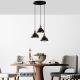 Modern Black Wall Lamp, MDF Body, 60 x 12 x 33 cm, E27 Socket (Max 40W), IP20, Pluggable, Laser-Cut Design, Stylish & Functional Lighting for Any Space