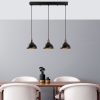 Modern Black Wall Lamp, MDF Body, 60 x 12 x 33 cm, E27 Socket (Max 40W), IP20, Pluggable, Laser-Cut Design, Stylish & Functional Lighting for Any Space
