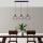 Industrial Chandelier with Metal Body, Black & Antique Finish, 76 x 22 x 120 cm | Adjustable Height, 3 x E27 Socket (Max 40W) | Perfect for Modern Home Decor & Unique Lighting Solutions