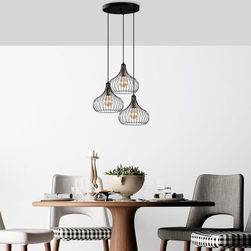 Modern Black Wall Lamp, MDF Body, 60 x 12 x 33 cm, E27 Socket (Max 40W), IP20, Pluggable, Laser-Cut Design, Stylish & Functional Lighting for Any Space