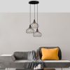 Modern Black Wall Lamp, MDF Body, 60 x 12 x 33 cm, E27 Socket (Max 40W), IP20, Pluggable, Laser-Cut Design, Stylish & Functional Lighting for Any Space