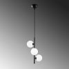 Modern Black Wall Lamp, MDF Body, 60 x 12 x 33 cm, E27 Socket (Max 40W), IP20, Pluggable, Laser-Cut Design, Stylish & Functional Lighting for Any Space
