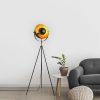 Modern Black Wall Lamp, MDF Body, 60 x 12 x 33 cm, E27 Socket (Max 40W), IP20, Pluggable, Laser-Cut Design, Stylish & Functional Lighting for Any Space