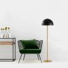 Modern Black Wall Lamp, MDF Body, 60 x 12 x 33 cm, E27 Socket (Max 40W), IP20, Pluggable, Laser-Cut Design, Stylish & Functional Lighting for Any Space