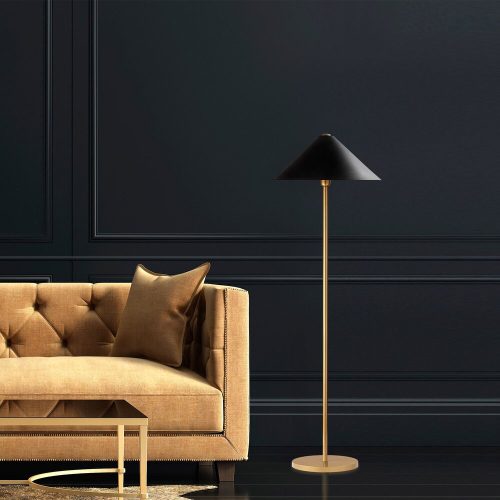 Modern Black Wall Lamp, MDF Body, 60 x 12 x 33 cm, E27 Socket (Max 40W), IP20, Pluggable, Laser-Cut Design, Stylish & Functional Lighting for Any Space
