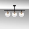Modern Black Wall Lamp, MDF Body, 60 x 12 x 33 cm, E27 Socket (Max 40W), IP20, Pluggable, Laser-Cut Design, Stylish & Functional Lighting for Any Space