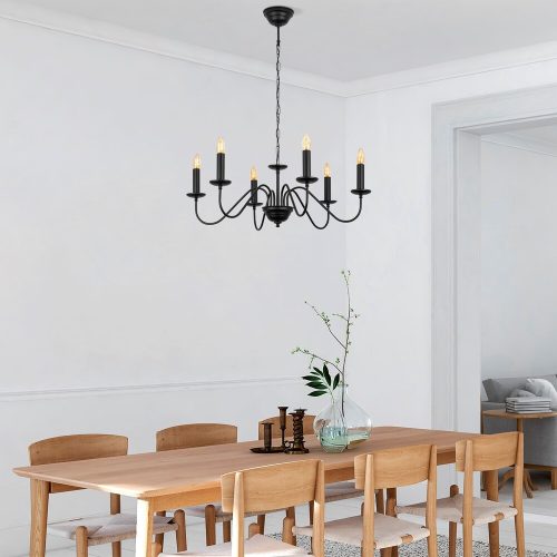 Modern Black Wall Lamp, MDF Body, 60 x 12 x 33 cm, E27 Socket (Max 40W), IP20, Pluggable, Laser-Cut Design, Stylish & Functional Lighting for Any Space