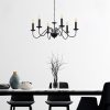 Modern Black Wall Lamp, MDF Body, 60 x 12 x 33 cm, E27 Socket (Max 40W), IP20, Pluggable, Laser-Cut Design, Stylish & Functional Lighting for Any Space
