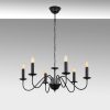 Modern Black Wall Lamp, MDF Body, 60 x 12 x 33 cm, E27 Socket (Max 40W), IP20, Pluggable, Laser-Cut Design, Stylish & Functional Lighting for Any Space