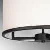 Modern Black Wall Lamp, MDF Body, 60 x 12 x 33 cm, E27 Socket (Max 40W), IP20, Pluggable, Laser-Cut Design, Stylish & Functional Lighting for Any Space