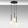 Modern Black Wall Lamp, MDF Body, 60 x 12 x 33 cm, E27 Socket (Max 40W), IP20, Pluggable, Laser-Cut Design, Stylish & Functional Lighting for Any Space