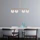 Modern Black Wall Lamp, MDF Body, 60 x 12 x 33 cm, E27 Socket (Max 40W), IP20, Pluggable, Laser-Cut Design, Stylish & Functional Lighting for Any Space