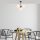 Modern Black Wall Lamp, MDF Body, 60 x 12 x 33 cm, E27 Socket (Max 40W), IP20, Pluggable, Laser-Cut Design, Stylish & Functional Lighting for Any Space