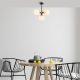 Modern Black Wall Lamp, MDF Body, 60 x 12 x 33 cm, E27 Socket (Max 40W), IP20, Pluggable, Laser-Cut Design, Stylish & Functional Lighting for Any Space