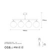 Modern Black Wall Lamp, MDF Body, 60 x 12 x 33 cm, E27 Socket (Max 40W), IP20, Pluggable, Laser-Cut Design, Stylish & Functional Lighting for Any Space