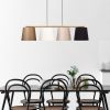 Modern Black Wall Lamp, MDF Body, 60 x 12 x 33 cm, E27 Socket (Max 40W), IP20, Pluggable, Laser-Cut Design, Stylish & Functional Lighting for Any Space