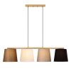 Modern Black Wall Lamp, MDF Body, 60 x 12 x 33 cm, E27 Socket (Max 40W), IP20, Pluggable, Laser-Cut Design, Stylish & Functional Lighting for Any Space