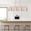 Modern Black Wall Lamp, MDF Body, 60 x 12 x 33 cm, E27 Socket (Max 40W), IP20, Pluggable, Laser-Cut Design, Stylish & Functional Lighting for Any Space