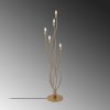 Elegant Floor Lamp with Metal Body, Gold Finish, 35 x 35 x 155 cm | 5 x E14 Socket, Max 40W | Stylish Copper Design, Perfect for Modern Living Rooms & Bedrooms, IP20 Rated, 200 cm Cable Length