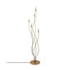 Elegant Floor Lamp with Metal Body, Gold Finish, 35 x 35 x 155 cm | 5 x E14 Socket, Max 40W | Stylish Copper Design, Perfect for Modern Living Rooms & Bedrooms, IP20 Rated, 200 cm Cable Length