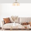 Modern Black Wall Lamp, MDF Body, 60 x 12 x 33 cm, E27 Socket (Max 40W), IP20, Pluggable, Laser-Cut Design, Stylish & Functional Lighting for Any Space