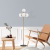 Modern Black Wall Lamp, MDF Body, 60 x 12 x 33 cm, E27 Socket (Max 40W), IP20, Pluggable, Laser-Cut Design, Stylish & Functional Lighting for Any Space