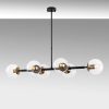 Modern Black Wall Lamp, MDF Body, 60 x 12 x 33 cm, E27 Socket (Max 40W), IP20, Pluggable, Laser-Cut Design, Stylish & Functional Lighting for Any Space