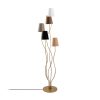 Modern Black Wall Lamp, MDF Body, 60 x 12 x 33 cm, E27 Socket (Max 40W), IP20, Pluggable, Laser-Cut Design, Stylish & Functional Lighting for Any Space