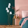 Modern Black Wall Lamp, MDF Body, 60 x 12 x 33 cm, E27 Socket (Max 40W), IP20, Pluggable, Laser-Cut Design, Stylish & Functional Lighting for Any Space