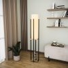 Modern Black Wall Lamp, MDF Body, 60 x 12 x 33 cm, E27 Socket (Max 40W), IP20, Pluggable, Laser-Cut Design, Stylish & Functional Lighting for Any Space