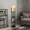 Modern Black Wall Lamp, MDF Body, 60 x 12 x 33 cm, E27 Socket (Max 40W), IP20, Pluggable, Laser-Cut Design, Stylish & Functional Lighting for Any Space