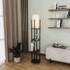 Modern Black Wall Lamp, MDF Body, 60 x 12 x 33 cm, E27 Socket (Max 40W), IP20, Pluggable, Laser-Cut Design, Stylish & Functional Lighting for Any Space