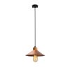 Industrial Scandinavian Chandelier, Black Metal Body, 32 x 32 cm, Height 78 cm, E27 Socket Max 40W, 90 cm Cable | Stylish Lighting for Modern Spaces